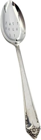 Just Just Brew It يدويًا مختومًا من Silverplate silverpoon in Kuwait