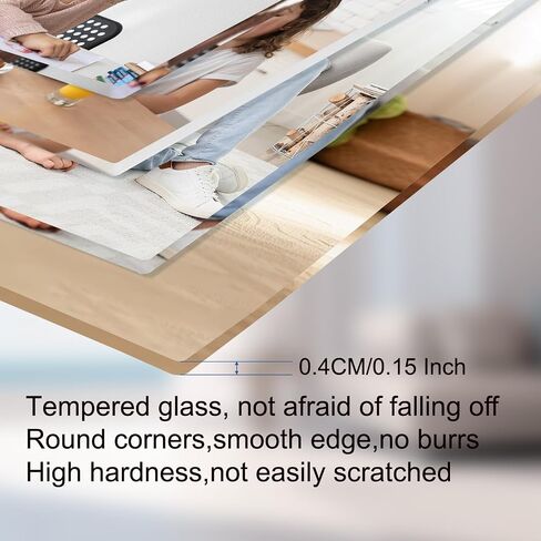 Sublimation Glass Photo Blanks 8x8 Inch 3 Set Folding Hinged Double Collage Desk Picture DIY Combo in Kuwait