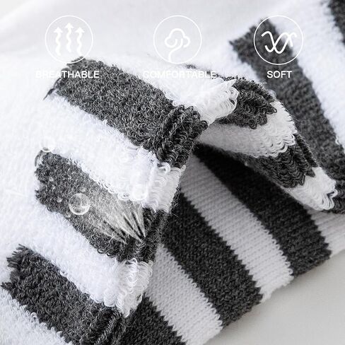 JOYNÉE 10 Pairs Mens Athletic Running Ankle Socks Men 10 Pack Low Cut Breathable Casual Socks,White,Sock Size:10-13 in Saudi Arabia