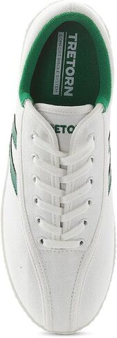 TRETORN Nyliteplus Canvas Sneakers Women's Lace-Up Casual Tennis Shoes Classic Vintage Style, White/White, 11 in Saudi Arabia