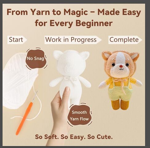 Skinny Chenille Yarn for Crocheting - 6 Pack of 50g/1.76oz - Soft Fluffy Chenille Yarn - Baby Weights, Ideal Crochet Yarn for Baby Blankets, Plush Toys & Wearables - 951yd Total(Sun Yellow) in Kuwait