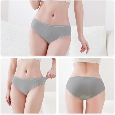 20/10/5 Pack Women's Disposable 100% Cotton Underwear Ladies Briefs Panties for Travel Hotel Spa Hospital Stays Emergencies in Kuwait