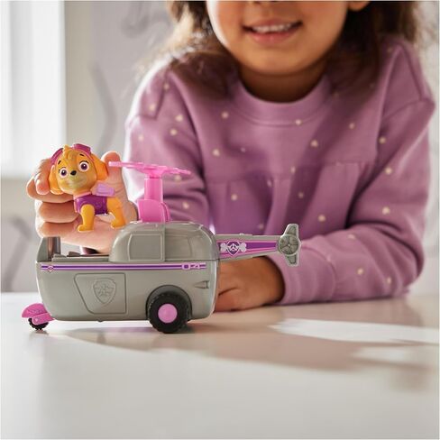 Paw Patrol - Vehicle Figure Stella - Car 15 cm Collectible Figurine Toy - Recycled Plastic Toy - Children's Car - Children's Toy 3 Years and Above in Saudi Arabia