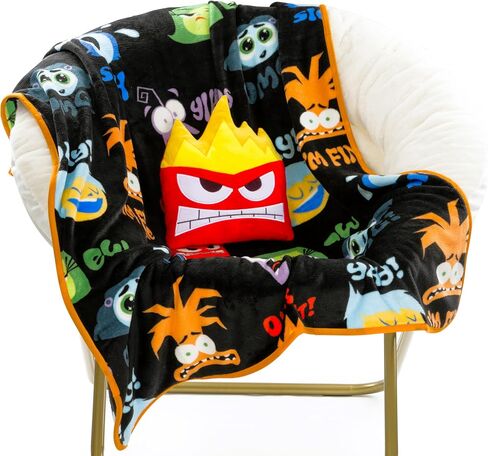 Jay Franco Disney Lilo و Stitch Nogginz Set - 40 × 50 بوصة بطانية ووسادة ، أطفال Super Super Soft 2 قطعة Nogginz in Saudi Arabia