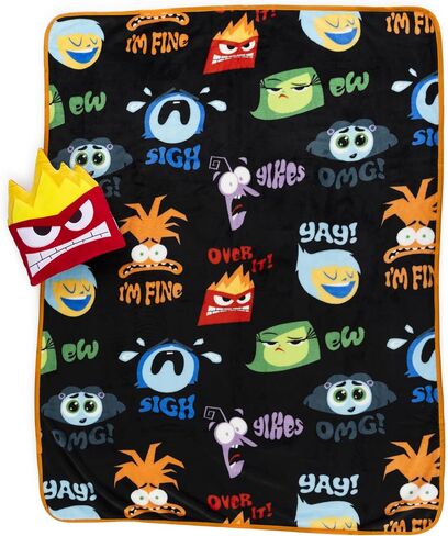 Jay Franco Disney Lilo و Stitch Nogginz Set - 40 × 50 بوصة بطانية ووسادة ، أطفال Super Super Soft 2 قطعة Nogginz in Saudi Arabia