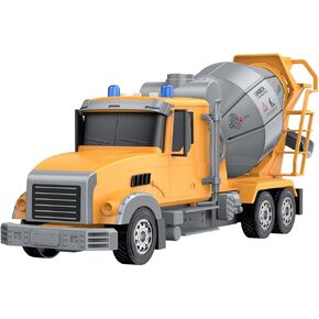 14" Large Cement Mixer Truck with Sounds,Kids Toys for 3 4 5 6 7 8 Years Old Boys,Kids Boy Toys Christmas Birthday Gift Car