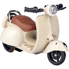 Scooter for 17cm Doll, Scooter for Dolls, Doll Motorcycle, Doll Decor Desktop Ornaments, Interactive Rotating for Doll Collectors