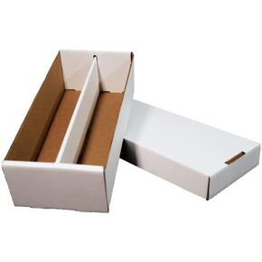20-Pack • Shoe 1600-count Trading/Gaming Card Storage Box • Woodhaven Trading Firm Brand