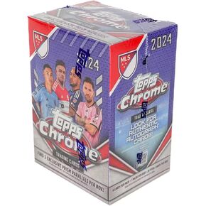 2024 Topps MLS Major League Soccer Chrome 7-Pack Blaster Box