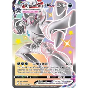 Grimmsnarl VMAX - SV117/SV122 - Shiny Holo Rare - Shining Fates - NM/M