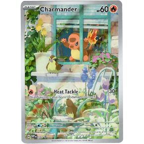 Pokemon - Charmander SVP044 - Obsidian Flames ETB Black Star Promo - Full Art