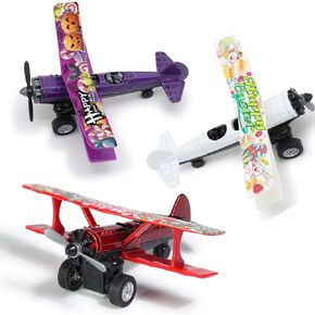 Oriate Diecast 6PCS Explore Space Spaceship Gift Set, Rocket, Space Probe, Mobile Lab Mini SpaceFleet Toys for Boys Girls 3 Years Old and Up Creative Gifts