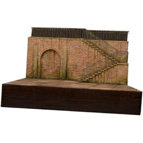 1/35 Building Model Kit Scenery Layout DIY Scene Factory Easy Assembly Diorama 1:35 Scale Micro Landscape Architecture Model