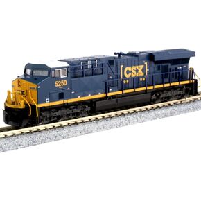 Kato USA, Inc. N GE ES44DC Locomotive CSX Boxcar #5293 KAT1768948 N Locomotives