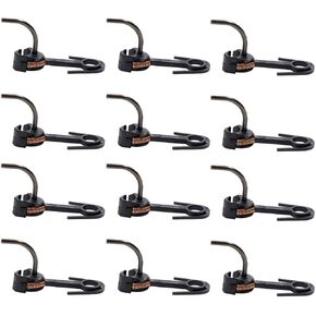 12pcs Model Trains HO Scale Horn Coupler Hook 20mm E-Z Mate Magnetic Knuckle Couplers for HO 1:87 Scale Model Trains