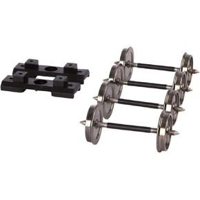 2-Rail Conversion Kit - 50 Ton Trucks