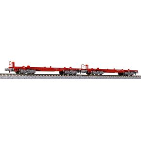 Kato 10-1573 N Gauge Koki 200 (No JRF Mark) حاوية تفريغ 2 مجموعة من سيارة 10-1573 شحن طراز السكك الحديدية