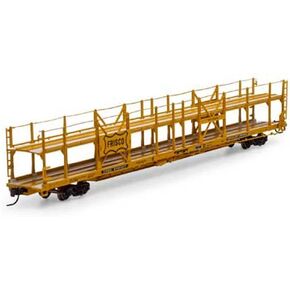 Athearn N F89-F Bi-Level Auto Rack Frisco/TTBX #910427 ATH15036 N Rolling Stock