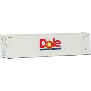 Walthers HO Scale 40 'Hi-Cube Smooth REEFER Container Dole dole