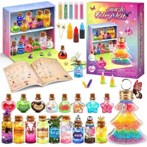 Potion Magic Kit for Kids, Creative Magic Fairy Arts and Crafts Kit Birthday Gifts Toys for Girls 6 7 8 9 10 11 12+ Year Old Boys Decorations Family Activities Party Favors