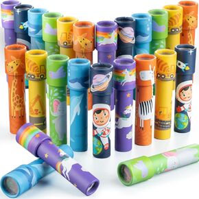 24PCS Classic Kaleidoscope - Return Gifts for Kids Birthday, Retro Educational Kaleidoscopes Toy, Party Favor, Gift Bag Filler, School Carnival Prize and Stocking Fillers