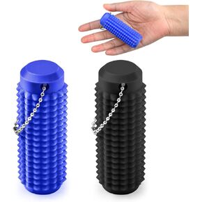 Little Ouchie Pain Fidget 2 Pack , Fidget Toys for Adults , 3D Printed Stim Sensory Toys for Stress Relief , Birthday for Men (Black & Pink 2Pack)
