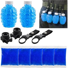 Gel Ball Blaster Splat Orby Accessories 50000 Include Bottle Hopper*2 Tactical Lanyard*2 Adapter*2