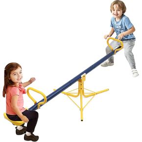 Teeter Totter ، 360 درجة التناوب أرجو للأطفال في الهواء الطلق للأعمار من 4 إلى 12