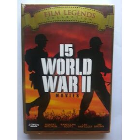 Collections Etc 15 World War II Movies 2-Piece DVD Set