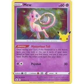 Mew - 011/025 - Holo Rare