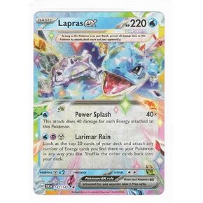 Pokemon – Lapras ex 032/142 - Stellar Crown Double Rare Card