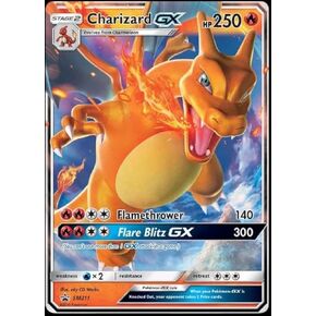 Charizard GX - SM211 - Hidden Fates - Pokemon Black Star Promo - Ultra Rare Holo