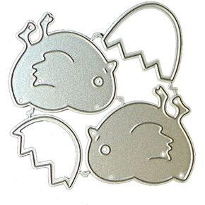 Chick Cutting Dies for Card Making, Cutting Dies Cut Stencils for DIY Scrapbooking Photo Album Decorative Embossing Paper Dies for Card Making Templated, Scrapbooking Die-Cuts