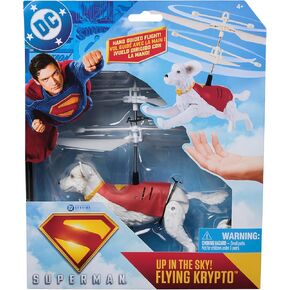 دي سي كاريكاتير ، سوبرمان في السماء! Flying Krypto ، RC Toys ولعب التحكم عن بعد للأطفال ، تحوم بحجم 7.5 بوصة ، للأعمار 4 وما فوق