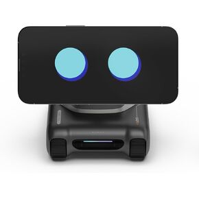 LOOI Robot-Space Black – AI Desktop Companion with ChatGPT Voice Interaction, Memory, Personality, Gesture & Face Recognition, Emotional Support, and 10W Wireless Charging in Kuwait