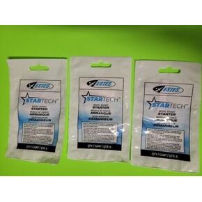 3 حزمة متوافقة مع Estes Starters 2303 Startech Solar 18 Total (سابقًا 2301)