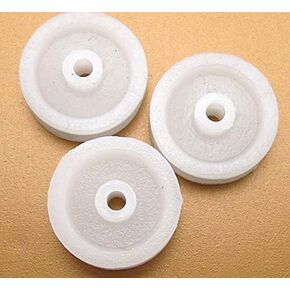 Parts & Accessories 10pcs/lot 213mm Belt Pulley Plastic Belt Pulley Wheels DIY Toy Model Accessories Drive Pulley Fit 2mm Diameter Motor Shaft