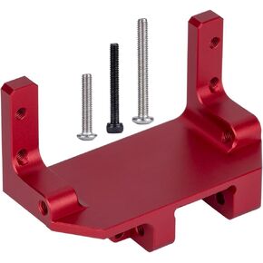 SCX10 III Servo Mount,axial scx10 iii Upgrades, AR45P Portal Axle 4-Link Suspension for 1/10 RC Crawler Car SCX10 III Aluminum Alloy Upgrade Parts (Silver)