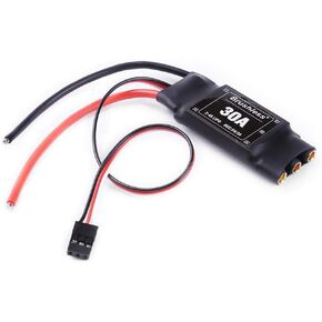 Brushless 30A ESC 2-4S Electric Speed Controller with 5V 2A BEC for Rc Multicopter Helicopter Airplane(Long Wire)