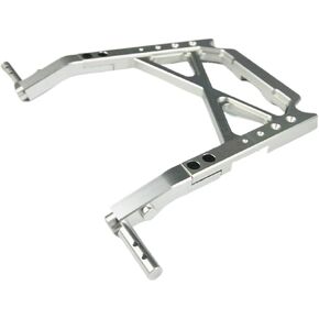 Silver Aluminum Center Roll Cage Support Brace Fits HPI Rovan KM Baja Buggy 5B 5T SS(Silver)