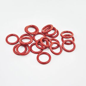 20PCS RC Airplane O Ring Brushless Motor Propeller Protector O Ring Fixed Propeller Protection for RC Plane Helicopter DIY Model Aircraft Parts (Black)