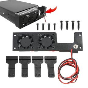 Heatsink Fan Kit for AnyTone AT-6666 / AT-6666 PRO/Radioddity QT-80 / Stryker SR-447 - Fan Kit Only