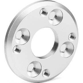 Motor Adapter (25.4mm to 30mm) for Hobbywing Axe 4274 R3 Motor, 7075 Aluminum Alloy Motor Mount for RC car Crawlers, 1/6-1/8 Scale RC Motor Conversion Kit, Replacement for #30850501(Silver)