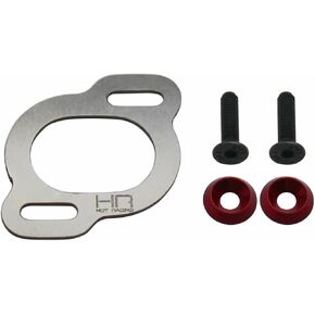 Hot Racing GRR18W Stainless Steel Motor Screw Mount Plate Gorgon