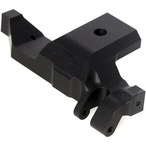 LCX 1/10th RC Crawler Car CNC Aluminum Motor Mount Upper Spur Gear Cover Transmission Housing Lower Gear Cover Set for TRX4 TRX6, Upgrades Parts Accessories (Motor Mount Set)