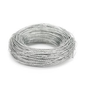 22 Gauge / 0.6mm Stainless Steel Wire 328Ft / 100M, Double Stranded Wire for Jewelry Making Bracelet Beading Craft, Lead Seals