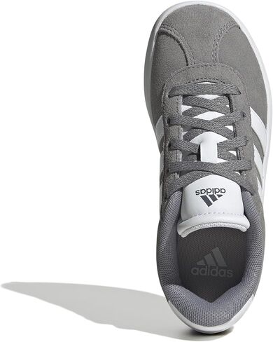 adidas Vl Court 3.0 Lace-Up Sneaker, White/Dark Blue/Better Scarlet, 11.5 US Unisex Little Kid in Saudi Arabia