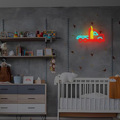 Airplane Neon Sign, Dimmable LED Neon Wall Light USB Powered with Yellow and Blue Color Lights, for Bedroom Living Room Game Room Man Cave Home Birthday Gift for Kids Teen Boys Girls in Saudi Arabia