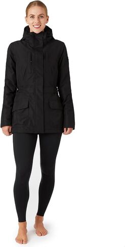 HORZE Women's Jadine Equestrian Waterproof Horse Riding Hooded Rain Jacket in Saudi Arabia