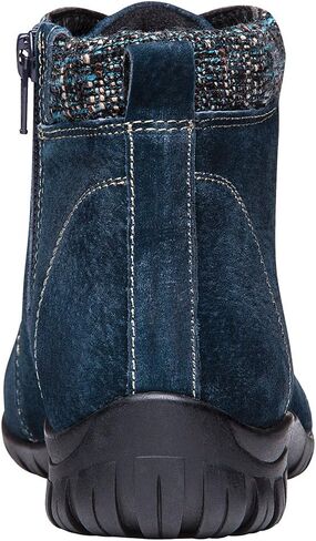 Propét Womens Delaney Ankle Bootie, Black, 8 XX-Wide US in Saudi Arabia